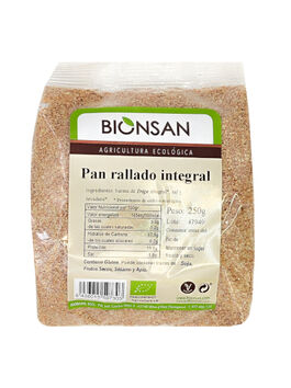 Pan rallado integral ecológico BIO 250 g Biosan (UE) Pan rallado integral ecológico BIO 250 g Biosan (UE)