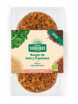 HAMBURGUESA KALE Y 3 QUINOAS 160 GR 1 UD (BARCELONA) BIOGRA - ECO