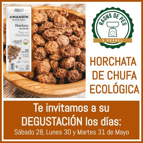 HORCHATA DE CHUFA 1 L - SIN GLUTEN (TARRAGONA) AMANDN - ECO