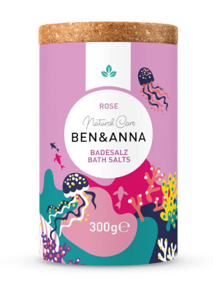 4260491223746_SALES DE BAÑO ROSA 300 GR 1 UD ECO BEN&ANNA RAONS DE PES