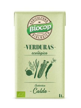 CALDO DE VERDURAS AUTENTICO 1 L (XXXXXXXX) BIOCOP - ECO