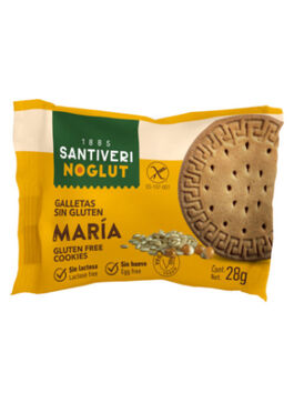 GALLETAS MARÍA NOGLUT 28 GR 1 UD - SIN GLUTEN (BARCELONA) SANTIVERI