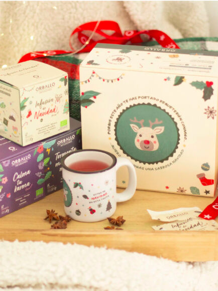 PACK NAVIDAD CON TAZA (GALICIA) ORBALLO - ECO